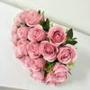 18 Small Rosesartificial Bouquet Floral Decoration Bridal Bouquet Wedding Party