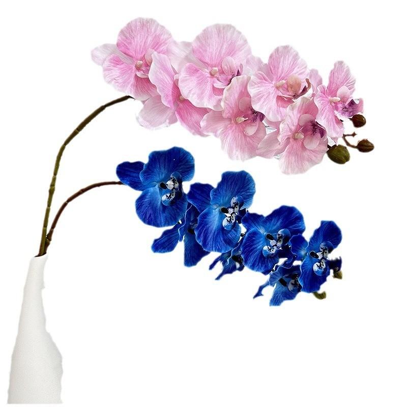 Simulated Phalaenopsis Plant Wedding Hotel Restaurant Decoration Ornament Props