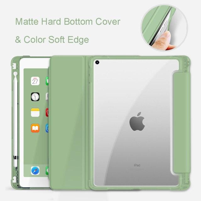 Für iPad Pro 11 Fall Funda für iPad Air 4 Fall 4th Generation Für iPad Pro 12,9 Fall Drahtlose Ladung bleistift Halter