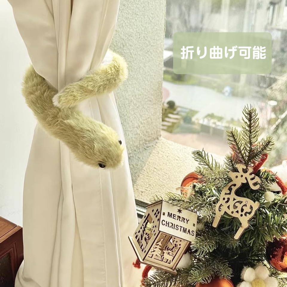 35cm Mini Snake Plush Mascot, 2025 Zodiac Year of the Snake, Cute, Fluffy, Soothing, Moe, Home Decoration, Car Decoration, Baby Gift, Present (Green