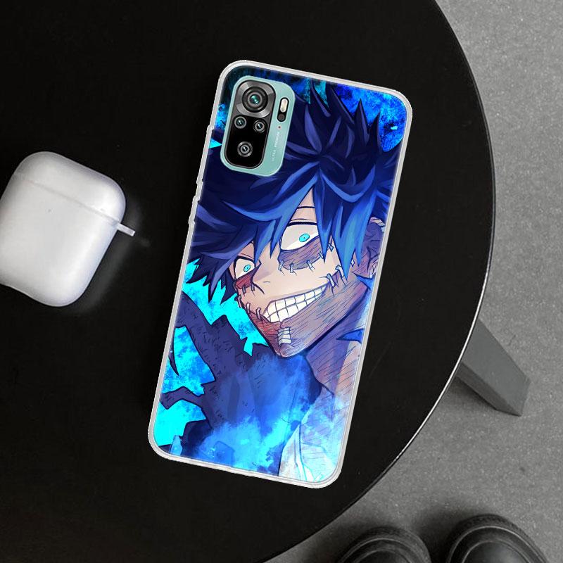 MHA Dabi Bnha Phone Case Cover for Xiaomi Redmi Note 15 14 13 12 11 Pro Plus 14S 12S 11S 11T 11E 10S 10 Customized Fundas Redmi