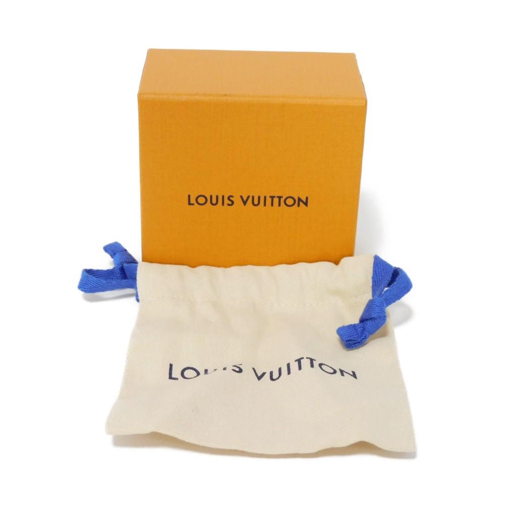 Used LV Circle Padlock Bracelet In Silver with Lock, Q95705 7986, Cotton, 12564, Sophie Turner 925 Red, Women's from