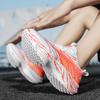Marathon Running Shoes Women Men Road Jogging Air Cushioning Sports Training Shoes Mesh Breathable Light Comfy Sneakers 36-44