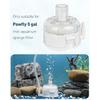 Pawfly 4 Pack Aquarium Bio-Sponge Filter Replacement Sponges White Foam for This Small 5 Gallon Sponge Filter