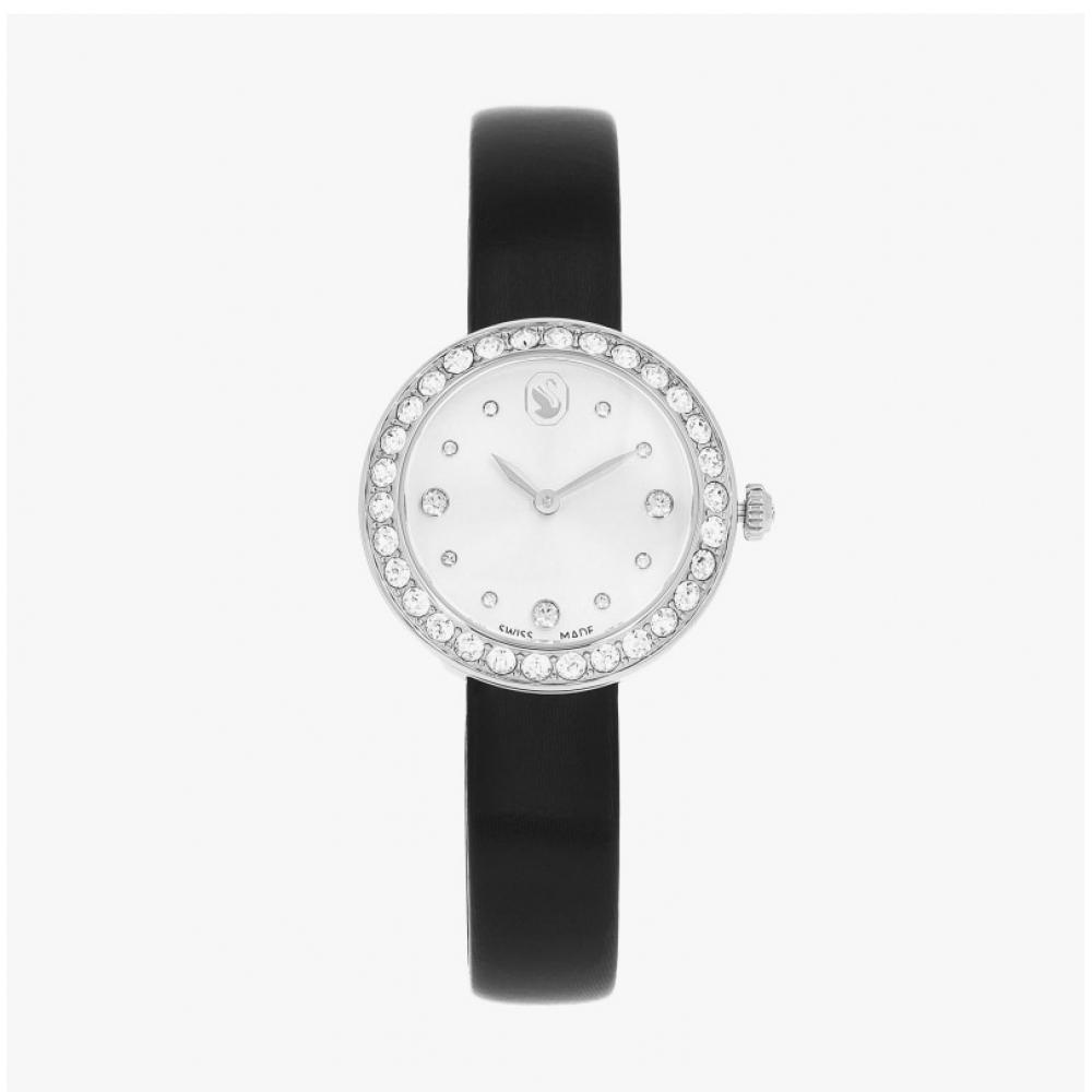 Swarovski Women S Leather Watch Matrix cryStal