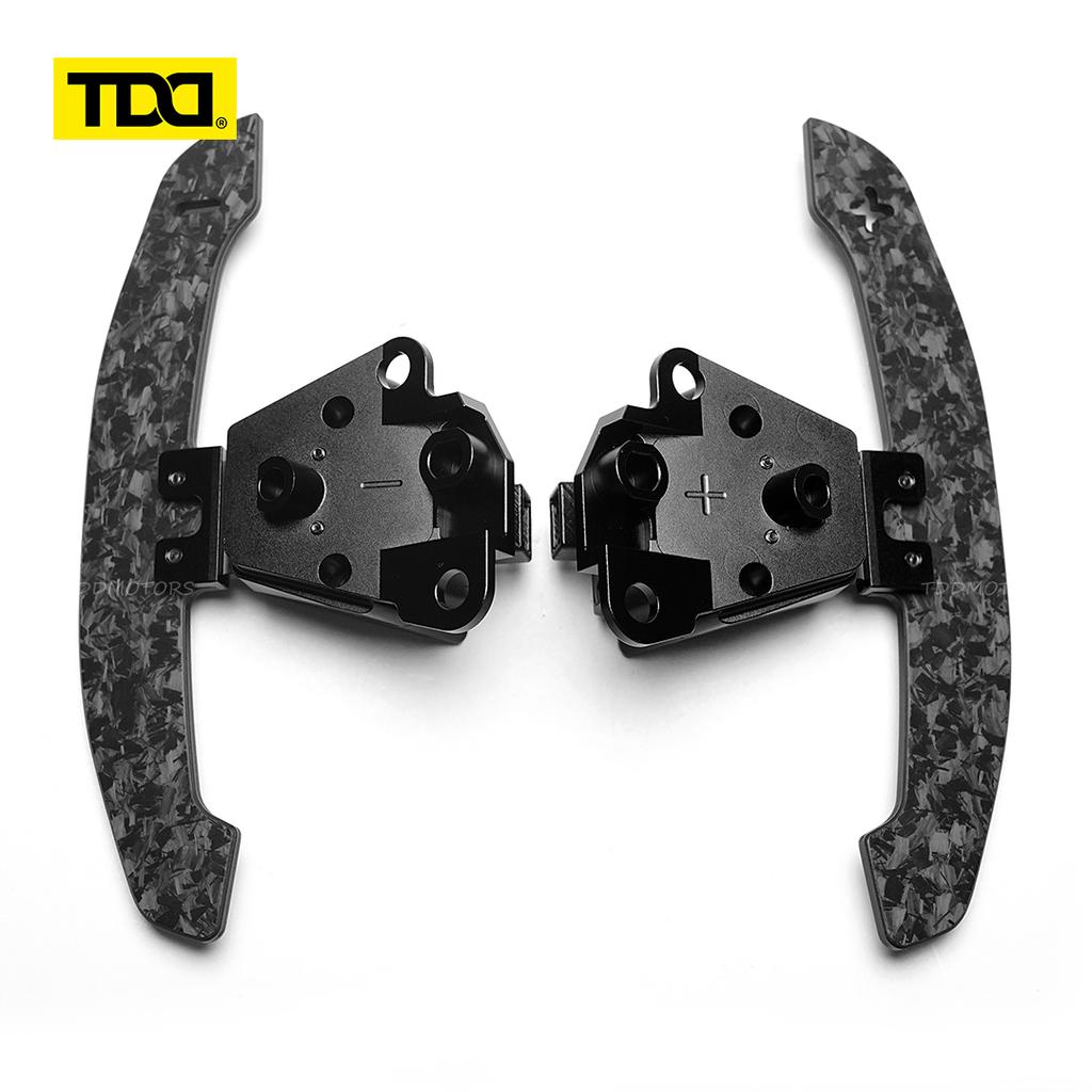 TDD Carbon Fiber Magnetic Paddle Shifters For Lexus IS NX RC 200 250 300 350 Toyota 86 BRZ Sport Steeing Wheel Shift Paddle