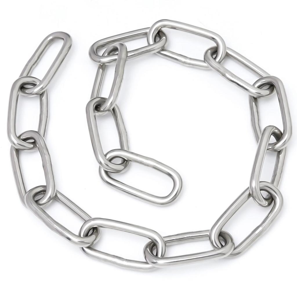 Stainless Steel Multipurpose Chain for Lifting, Pet Leash, and Clothes Drying