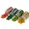 Practical Miniature Leaf Clusters Sturdy Resin Materials for Model Train Sand Table and Garden Supplies Scenery