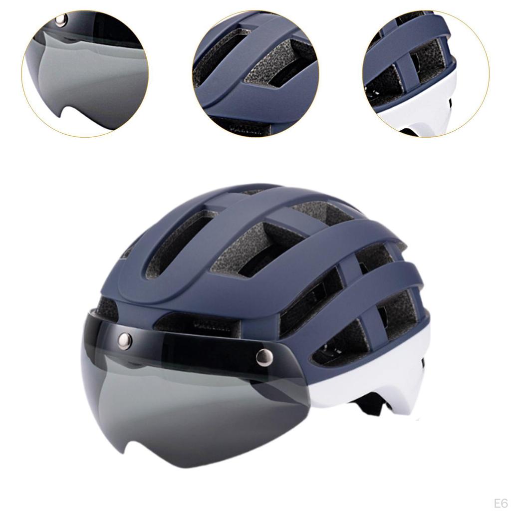Kask rowerowy Regulowany pasek pod brodę Oddychający kask sportowy do jazdy na rowerze