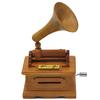 Music Box Wooden Gramophone Make Your Own Song with Wingo Gift
