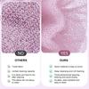 Bath Towel Nylon Back Scrubber Exfoliating Body Scrubber Men Women Shower Loofah Scrubber Quick-Drying Cleaning Towel