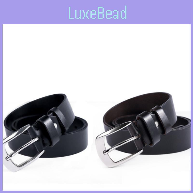 Men's Genuine Leather Belt Top Layer Cowhide Steel Pin Buckle Belt Wholesale Factory