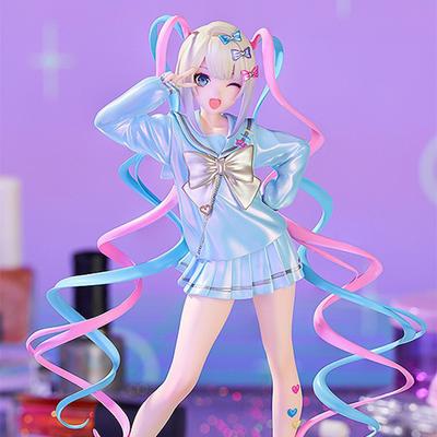 Original Needy Girl Overdose Anime Figur KAngel Actionfiguren Virtueller Uploader PVC Sammlung 17CM Modell Ornamente Spielzeug
