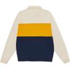 Vans Fashion Color Block Pullover Long Sleeve Sweatshirt Unisex sweatshirt Khaki VN0A5F793KS