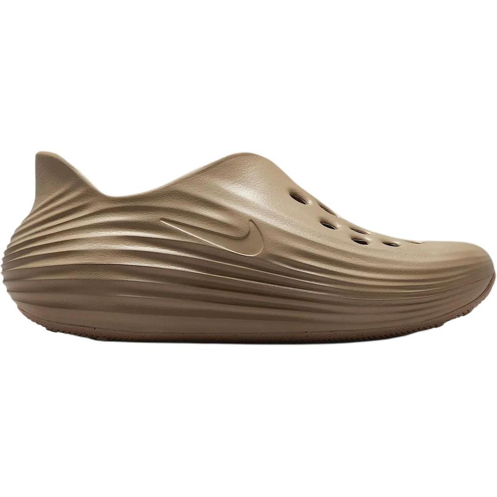 New Nike ReactX Rejuven8 Anti Slip Wear Resistant Low Top Children's Sandals Khaki Teenagers IF1746-200