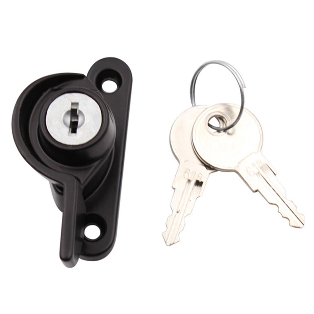 Sliding Window Door Lock with Key Special Safety Design Zinc Alloy Lock Durable Practical Sliding Window Door Lock