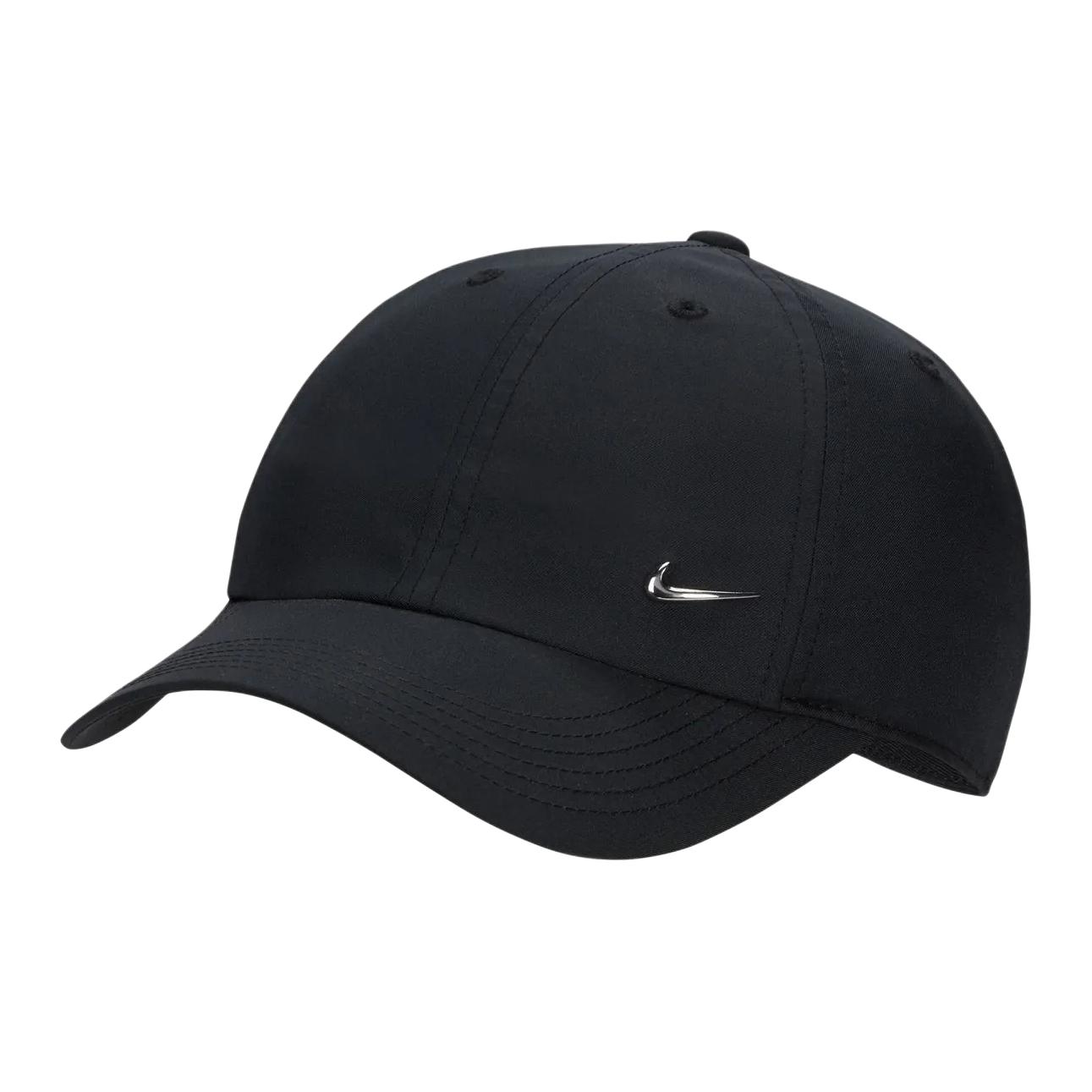 Nike Dri FIT Club Kids  Unstructured Metal Swoosh Cap FB5064-010 F