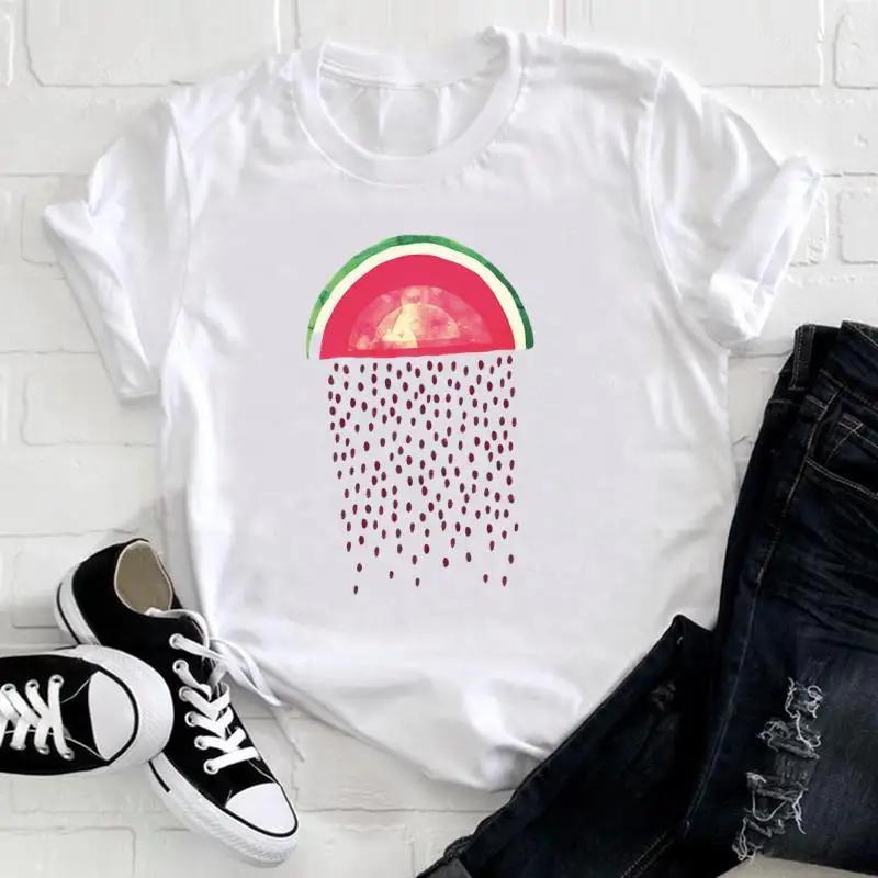 Flowers Instagram Explosion in Europe and The United States Clothing Top Shortsleeved Tshirt Oversized T Shirt Tops