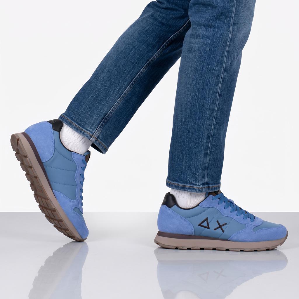 Sun68 Tom Solid - Men's Sneakers Shoes Blue Z46101-12 ORIGINAL