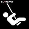 BLKUOPAR for Kid Person Car Stickers Fashionable Funny Decals Creative Simple Waterproof Helmet Trunk Decor Cartoon Graphics