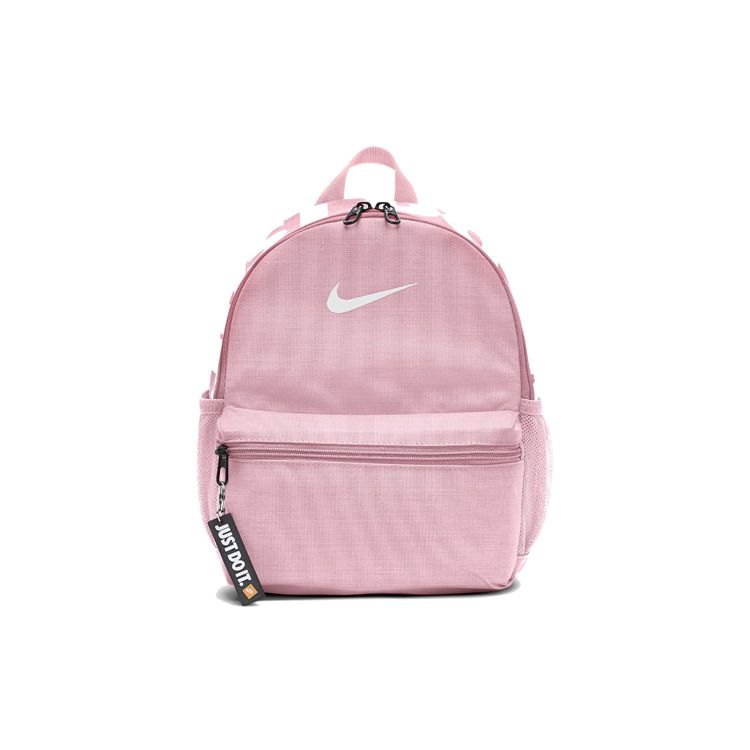 Nike Brasilia Basic Mini Polyester Backpack Unisex Backpack Orange Pink BA5559-675 Orange Pink