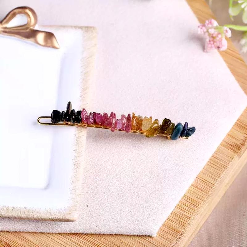 

1Pc Natural Crystal Ponytail Hairpin Girl Hair Clips Fashion Hair Accessories Women s Long Hair Clip