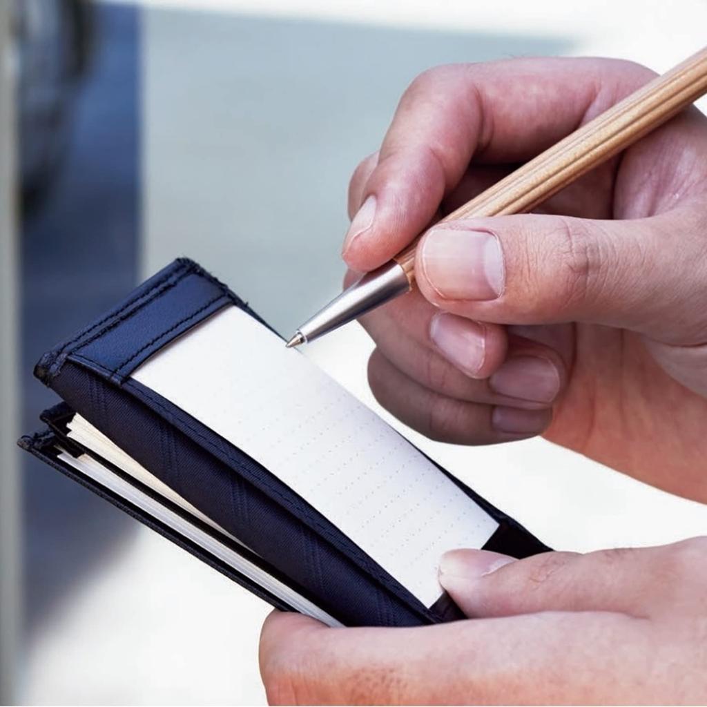 Raymay Fujii Business Card with Memo Black GLN1055B Holder, Gloire, Holder, Leather,