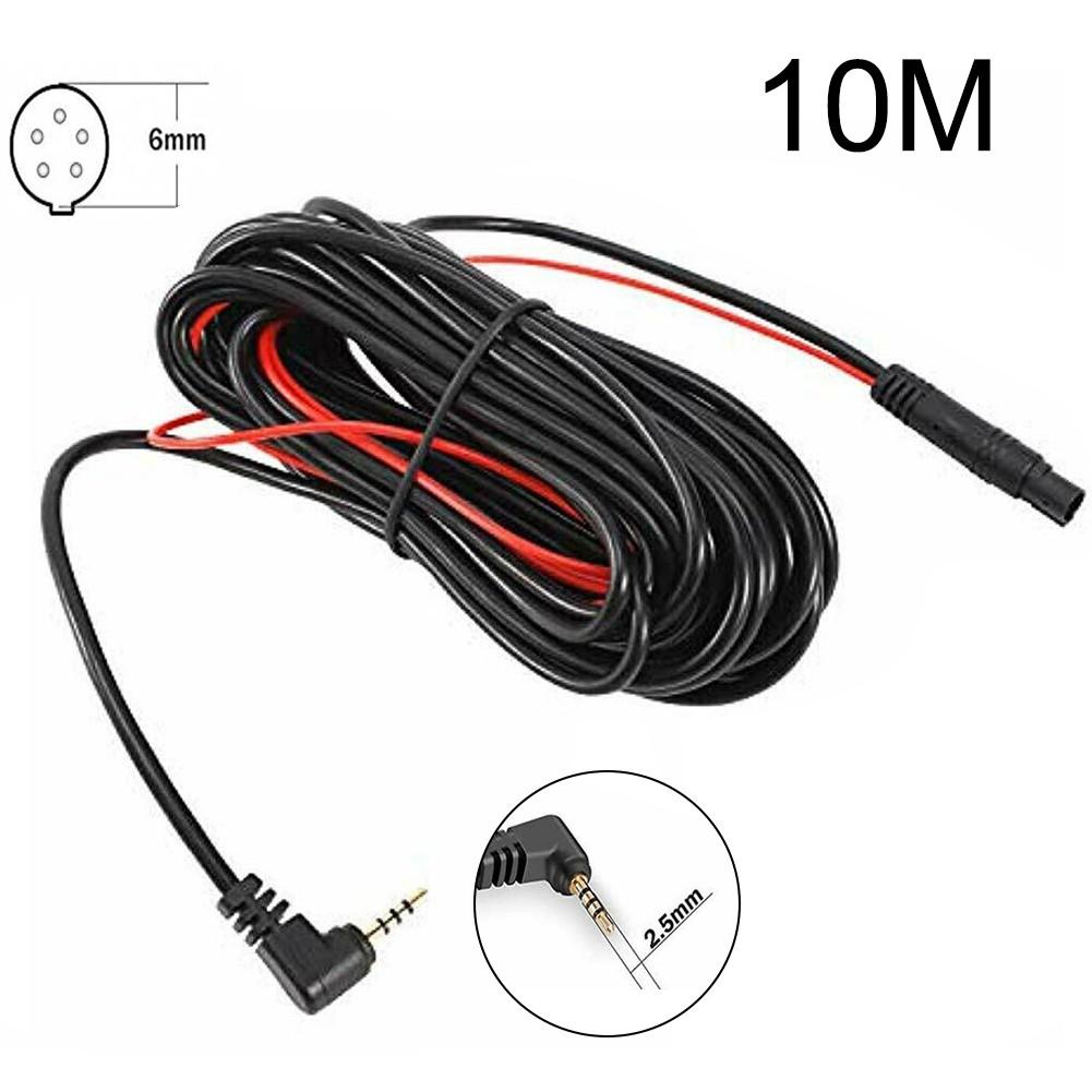 10m/32.8ft Car DVR Backup Rear View Camera 2.5mm Extension Cable 5Pin Cord Wire