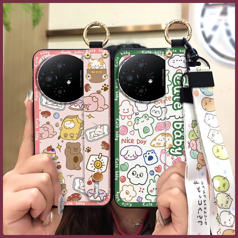 Dirt-resistant Protective Phone Case For TCL 50 Nxtpaper 5G/50Pro Nxtpaper 5G Cartoon Waterproof Cute Phone Holder Ring