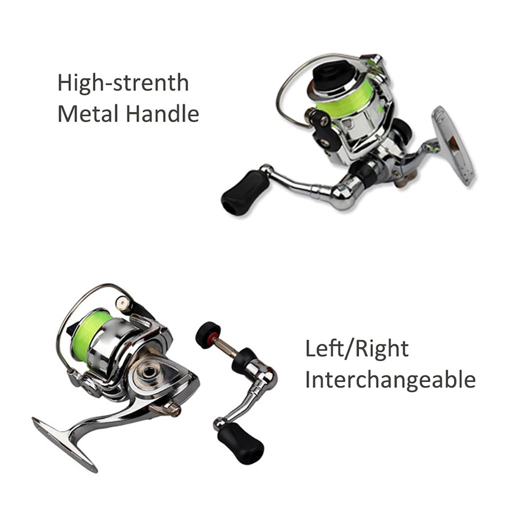 Portable Pen Fishing Rod Mini Pocket Fishing Rod with Spinning Kit for Travel Saltwater Freshwater Fishing