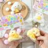 2 squid hamster squeeze toys, 3-inch cute soft stress relieving squid, suitable for children's gatherings