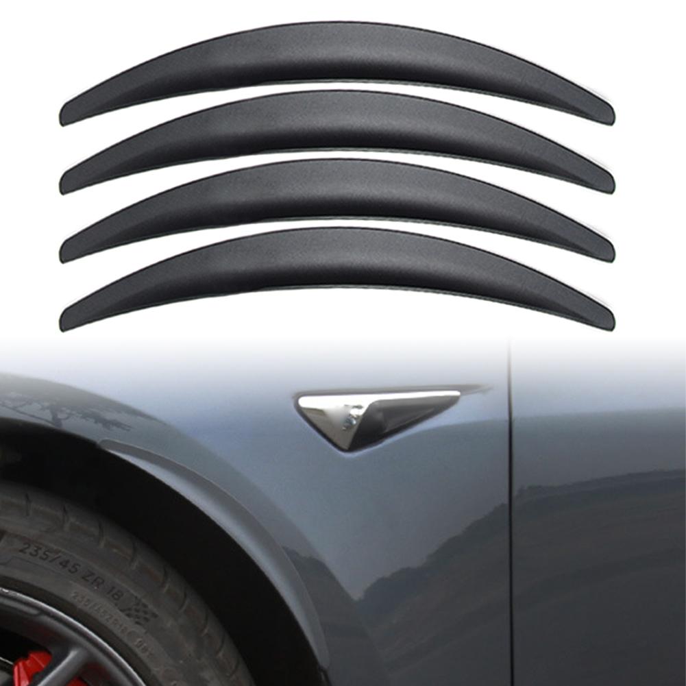 

4 шт./компл. автомобильное колесо, накладка на арку для бровей, боковое крыло, расклешенная полоса для Tesla Model 3 2017
