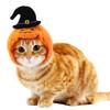 Christmas Pumpkin Pet Hat Plush Warm Cosplay Costume Accessory Cute Woven Headdress for Kitten Puppy Cats And Dogs