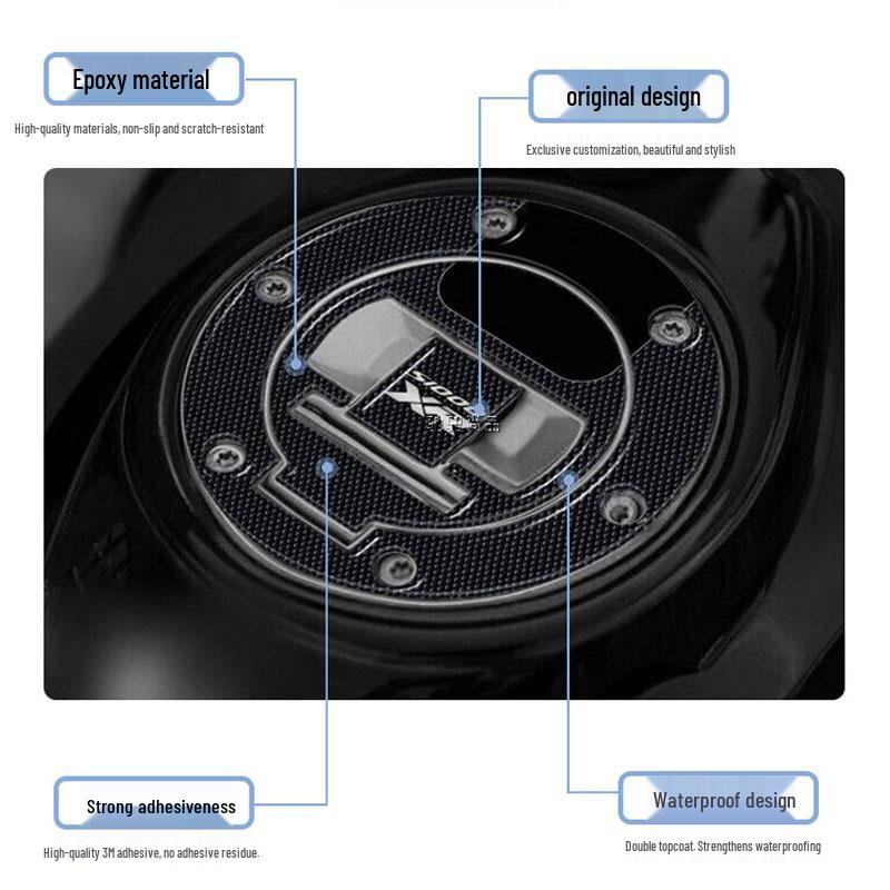 3D Waterproof Resin Tank Stickers Full Set for BMW S1000XR Motorcycle