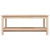  Coffee Table, 110x55x45 Cm, Solid Pine Wood
