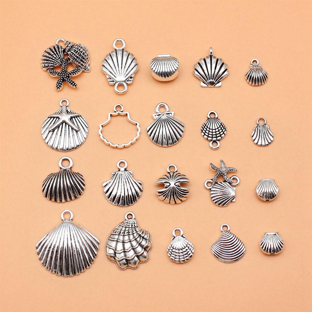 Dolphin Charms 1 Sets Mix Animal Pendants For Ocean Themed Jewelry Making Mix Set