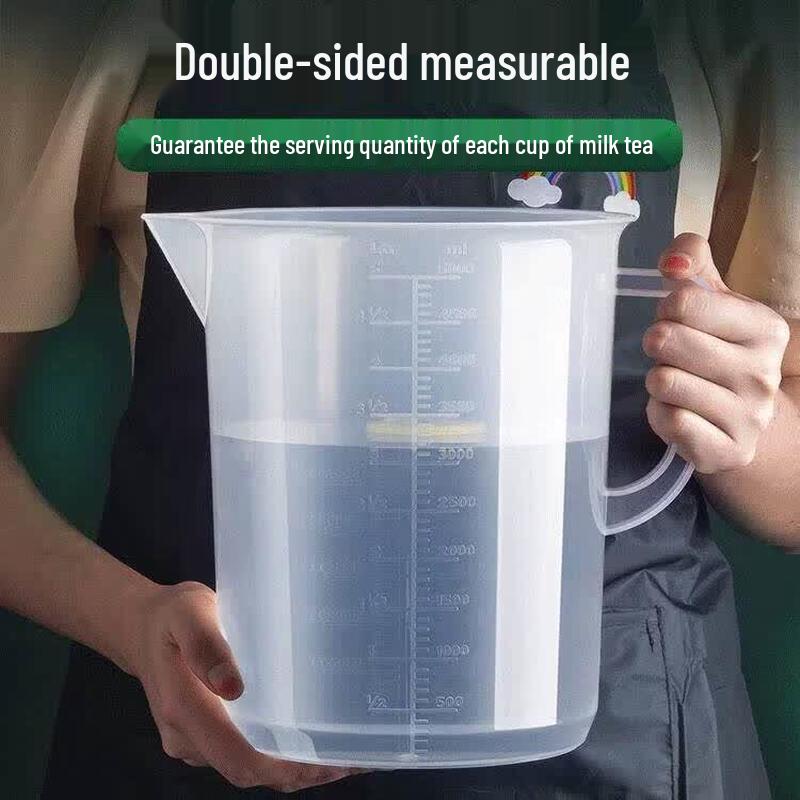 ZISIZ 1000ml Food Grade Plastic Measuring Cup