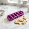 Goldfish Cookie Cutter Mini Cutter, 6/25-Cavity Fish Shaped Baking Mold for Silicone Biscuit Snacks Dough Toast Cheese, Plastic Stamp Kids Party Tools