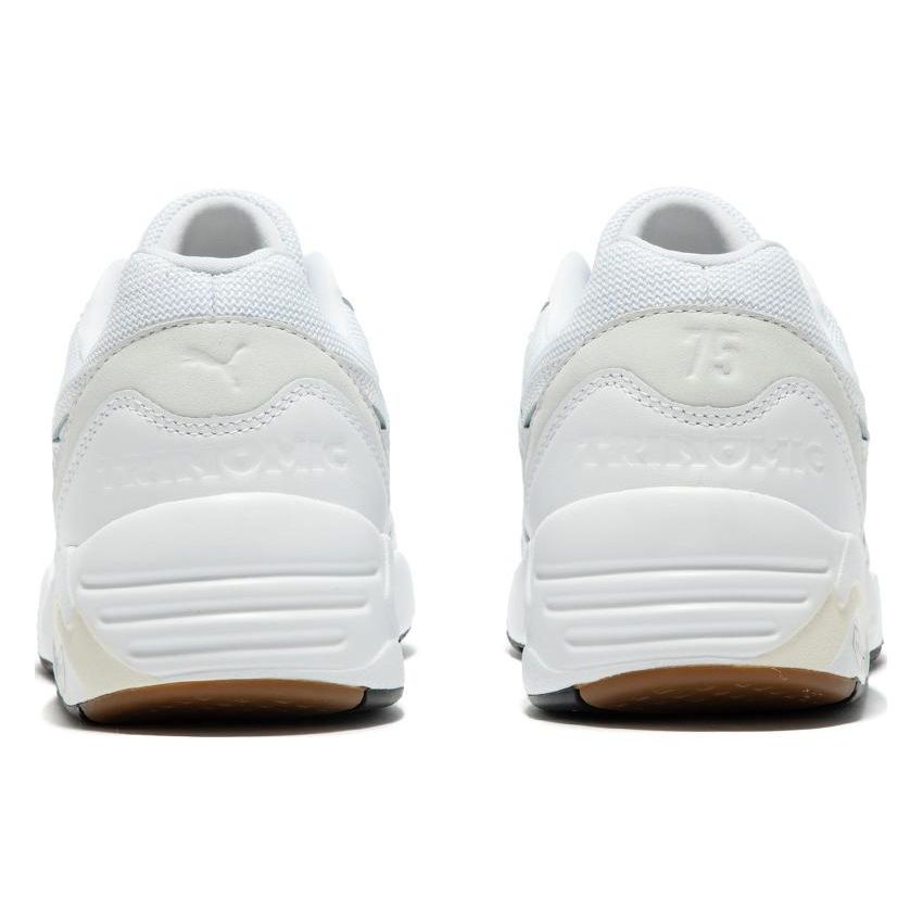 Puma R698 75Y Prm Látka Jednobarevné Svěží Nízké Lifestylové Tenisky Unisex tenisky Bílé 393403-02