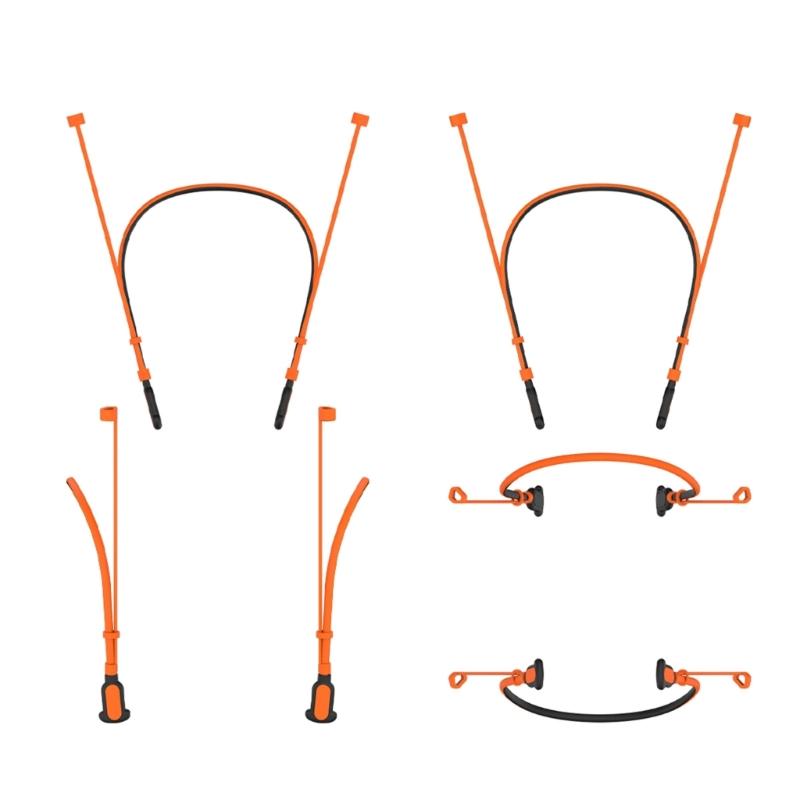 Secure Silicone Anti Loss Holder Leash for Wireless Earbuds Ideal for Running Gym Sports Comfortable Fit Quick Install