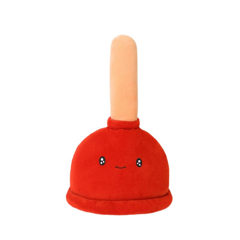 Kreative Lustige Toiletten-Zugpuppe Plüschtier Heimkissen Jungen Knifflige Stoffpuppe Geburtstagsgeschenk