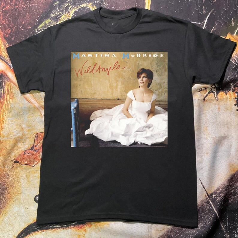Wild Angels Album Martina McBride Unisex T-Shirt All Size MI583 S