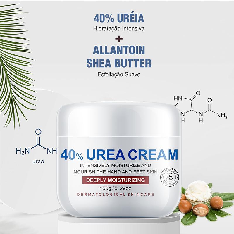 40% Urea Cream for Feet and Hands, Intense Moisturizing & Cracked Skin Repair, Deep Nourishing Foot Cream for Dry, Rough Heels, 100ml