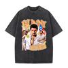 Debi Tirar Mas Fotos DTMF World Tour 2026 T Shirts Rapper Bad Bunny Washed Vintage T-shirts Men Women Fashion Hip Hop Streetwear