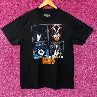 T-Shirt con Artwork Album Kiss Unmasked T-Shirt Glam Rock