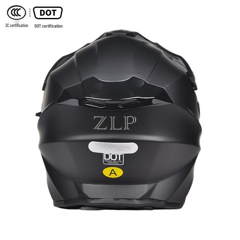 A-Class Unisex Motorcycle Helmet: Double Visor Full Face for Touring & Off-Road Use