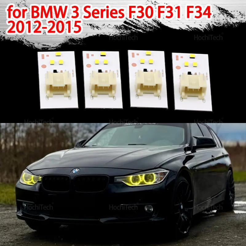 Yellow Led ert Diode Board Angel Eyes Board for BMW 3 Series F30 F31 F34 Pre-facelift Xenon Headlight 2013-2015 63117398766