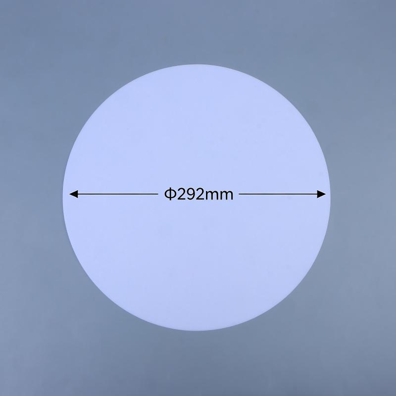 Translucent White Lampshade Diffuser 215-370Mm Diameter 1Mm Thick Round Diffuser Sheet For Drum Lampshades Pendants Light
