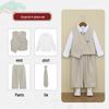 Boys' Chinese-Style Embroidered Velvet Vest and Suit for Autumn/Winter Photography and Performance