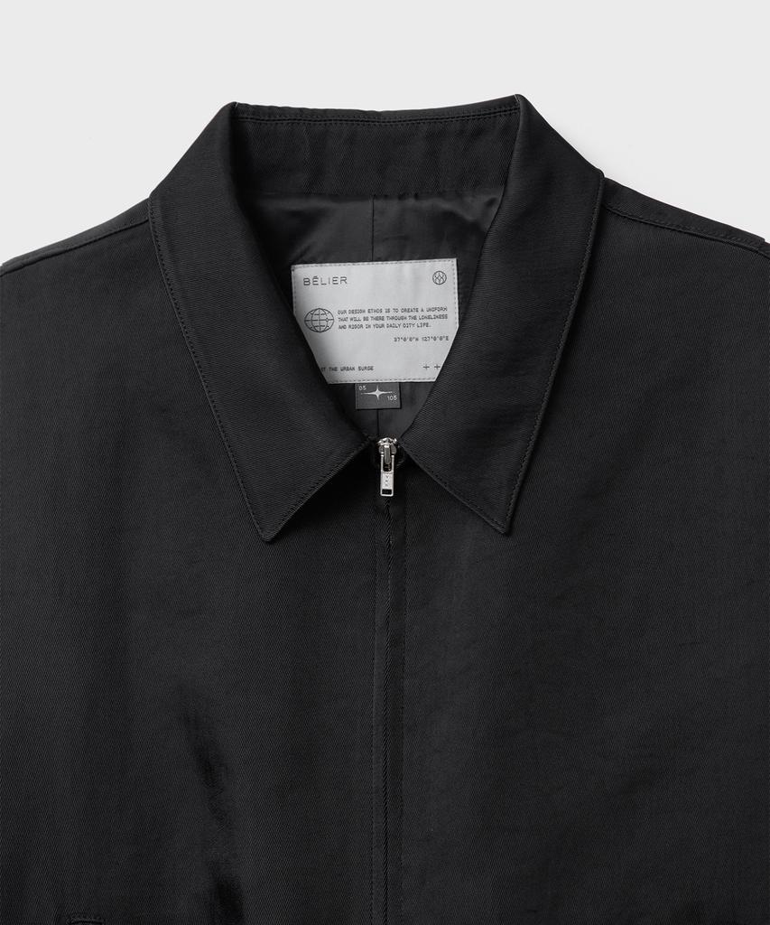 Belier City Core Blouson Jacket - Black
